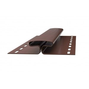 Н-профиль соединительный Технониколь, каштан, 3м, шт. Н-профиль соединительный Технониколь, каштан, 3м, шт.